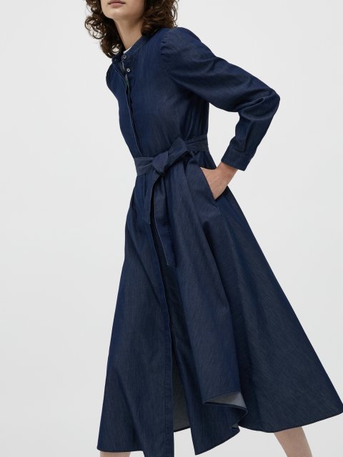 Синее платье MAX&CO: фото 1 - Invogue