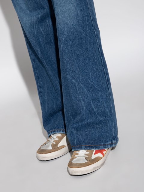 Белые кеды GOLDEN GOOSE: фото 1 - Invogue