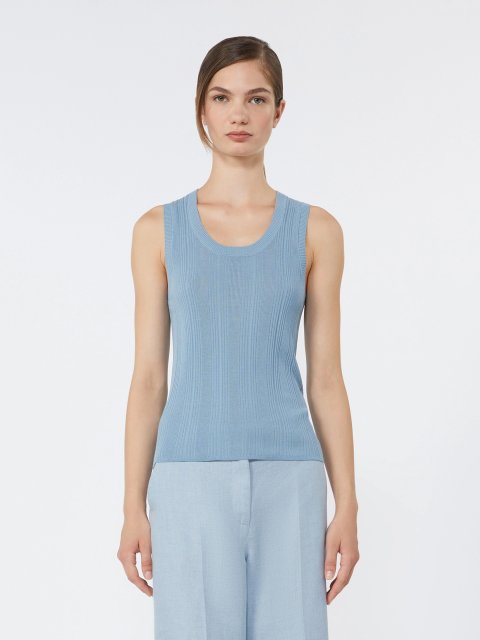 Блакитна майка Weekend Max Mara: фото 2 - Invogue
