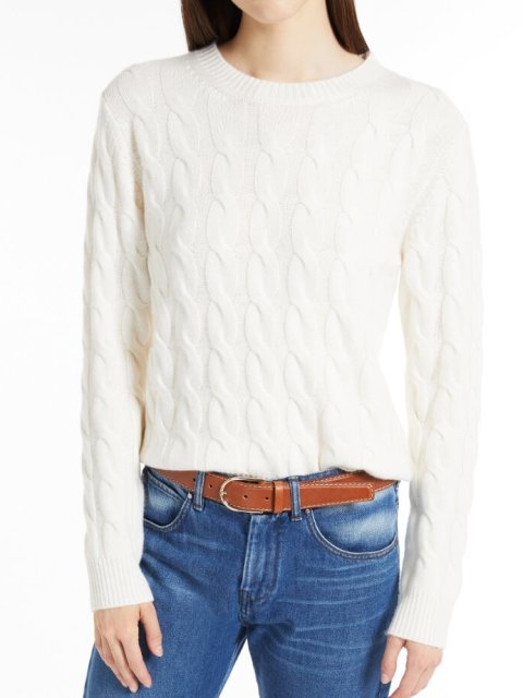 Коричневый ремень MAX MARA: фото 3 - Invogue