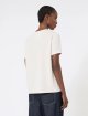 Кремова футболка MAX MARA з атласу: фото 3 - Invogue