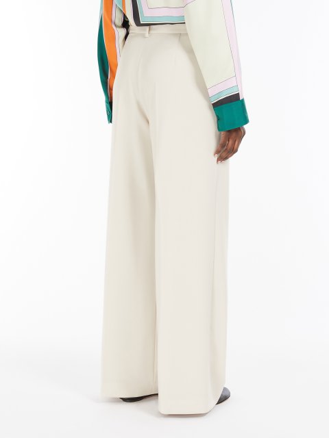 Пісочні брюки WEEKEND MAX MARA з вовни: фото 3 - Invogue