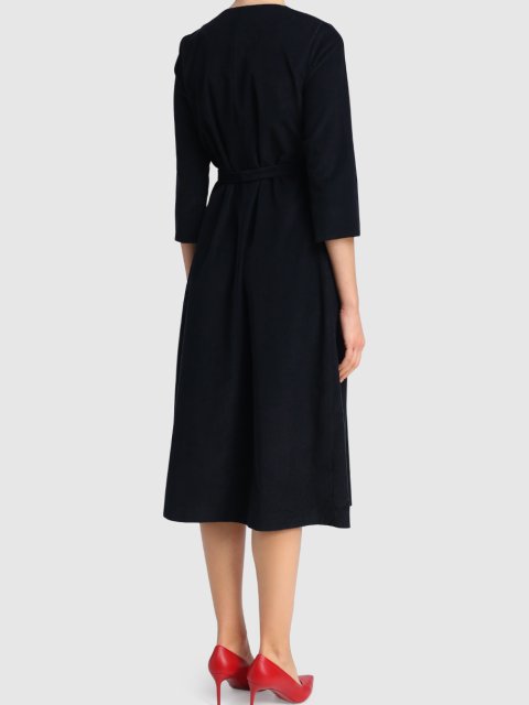 Синее платье MAX MARA: фото 2 - Invogue