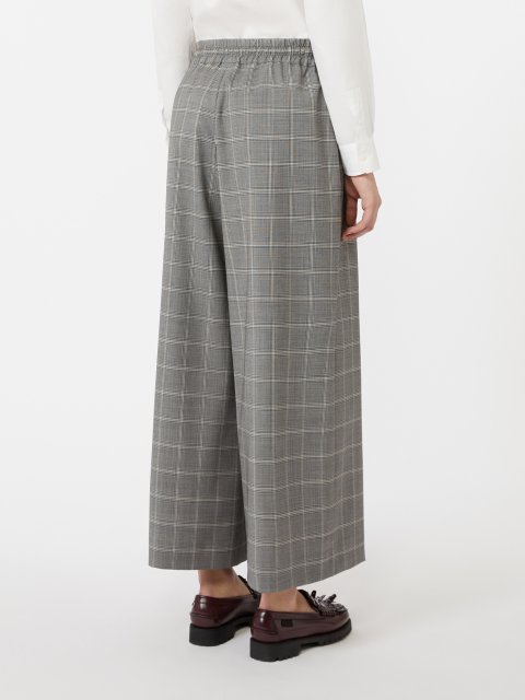 Сірі брюки WEEKEND MAX MARA з суміші вовни: фото 3 - Invogue