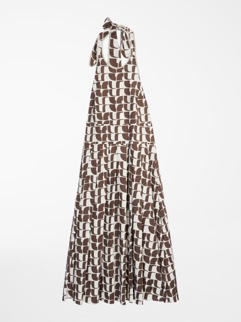 Коричневое платье MAX MARA: фото - Invogue