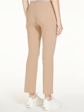 Бежеві брюки MAX MARA : фото 2 - Invogue