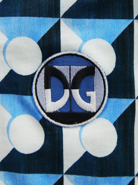 Синяя кофта DOLCE&GABBANA KIDS: фото 2 - Invogue