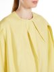 Жовта блуза Max Mara з еластичного попліну: фото 4 - Invogue