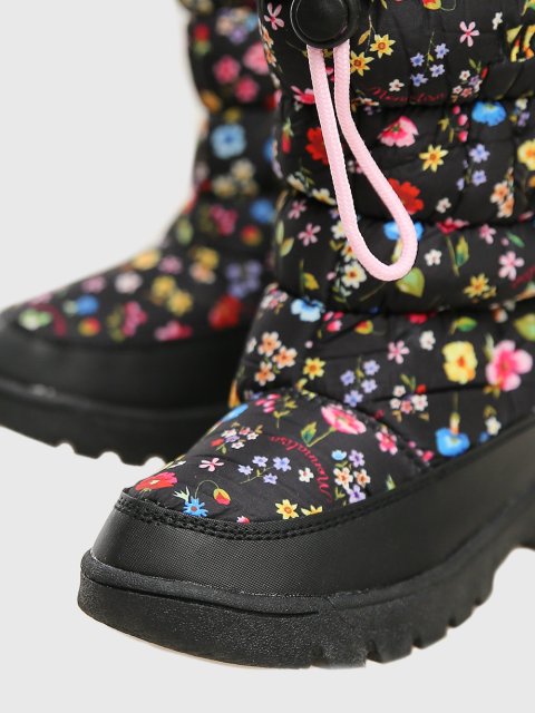 Чёрные сапоги MONNALISA: фото 3 - Invogue