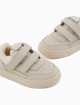 Кремові кеди EMPORIO ARMANI KIDS зі шкіри: фото 3 - Invogue