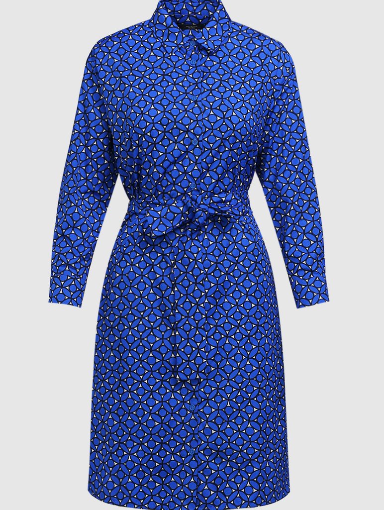 Синее платье WEEKEND MAX MARA: фото - Invogue