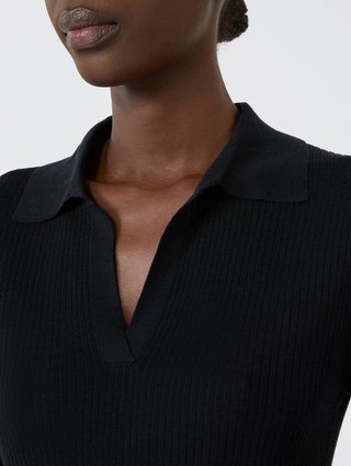 Свитер Max Mara ультрамаринового цвета из шелка и кашемира: фото 4 - Invogue