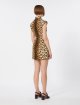 Сукня з леопардовим принтом Sportmax з бавовни: фото 2 - Invogue