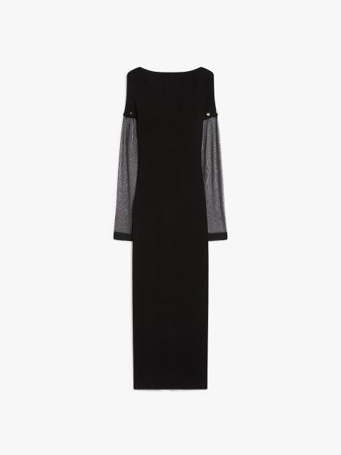 Чорна сукня Sportmax довга: фото - Invogue