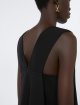 Черное платье SPORTMAX без рукавов: фото 4 - Invogue