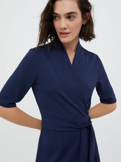 Темно-синя сукня MAX&CO : фото 3 - Invogue