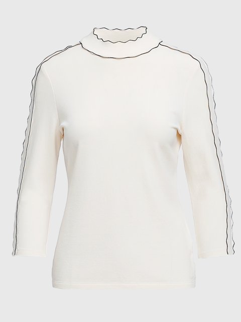 Кремовый свитер MARC CAIN: фото - Invogue