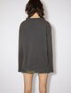 Сіра футболка Acne Studios з принтом: фото 2 - Invogue