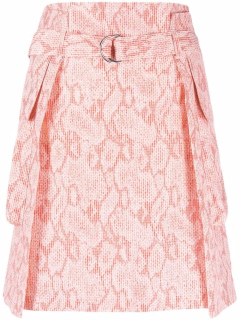 Малиновая юбка KENZO: фото - Invogue