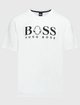 Молочная футболка BOSS: фото - Invogue