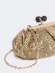 Жовта сумка Pasticcino Weekend Max Mara з льону та шовку: фото 3 - Invogue