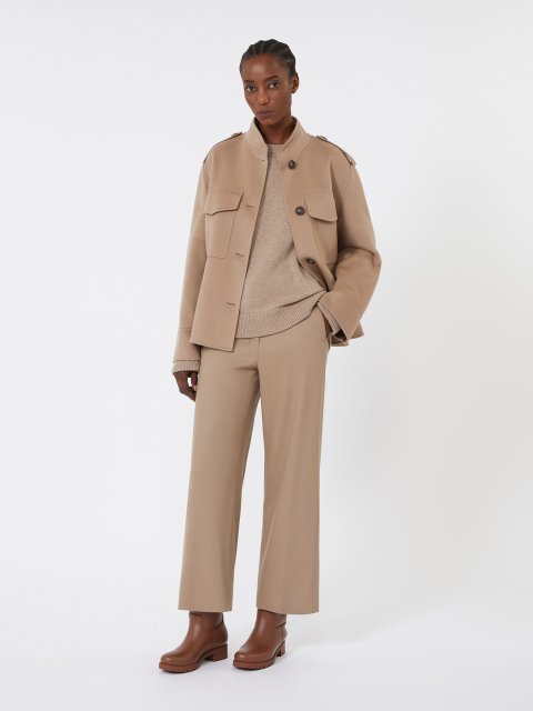 Бежевий светр MAX MARA з вовни та кашеміру: фото 1 - Invogue