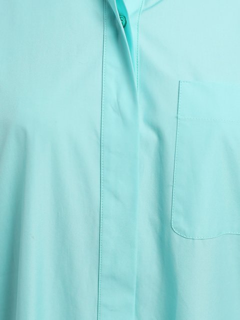 Бирюзовое платье MAX MARA: фото 3 - Invogue