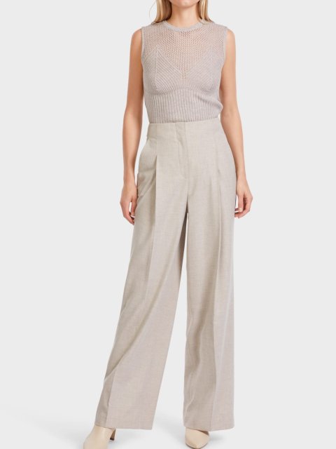 Бежеві брюки MARC CAIN : фото 4 - Invogue