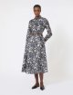 Темно-синя сукня MAX MARA з шовку: фото 3 - Invogue