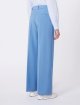 Блакитні брюки WEEKEND MAX MARA з чистої вовни: фото 3 - Invogue