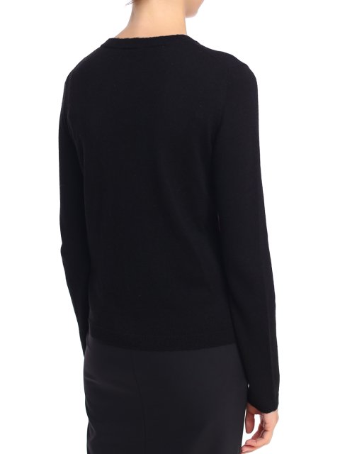 Чёрный свитер I BLUES: фото 5 - Invogue