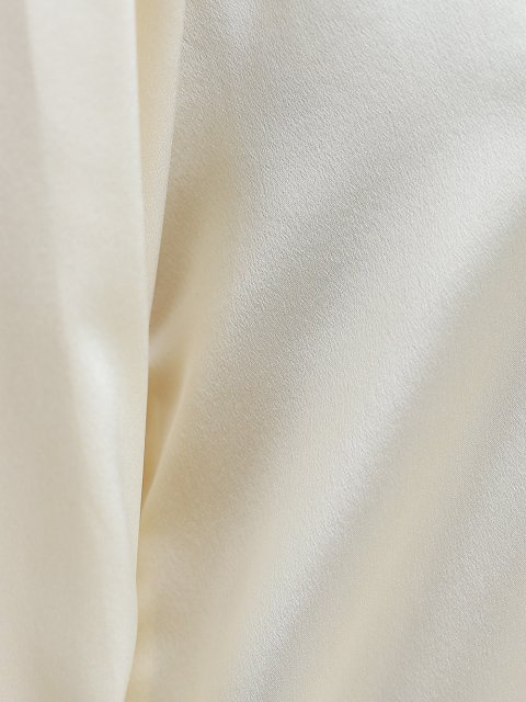 Молочная блуза MAX MARA: фото 6 - Invogue