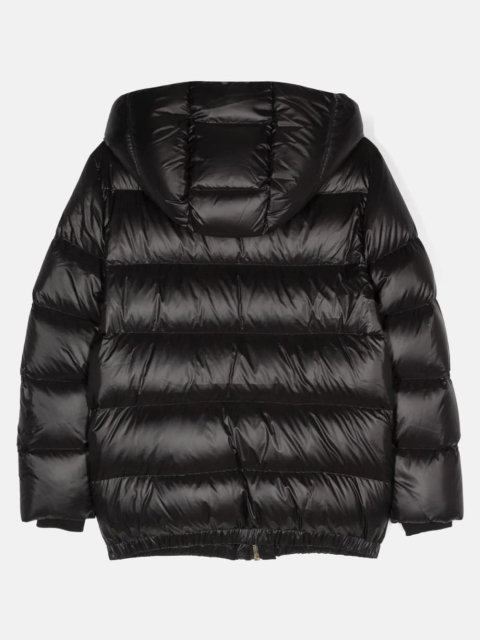 Чёрная куртка BALMAIN KIDS: фото 1 - Invogue