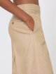 Темно-бежеві брюки Max Mara з чистого льону: фото 4 - Invogue