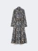 Темно-синя сукня MAX MARA з шовку: фото - Invogue