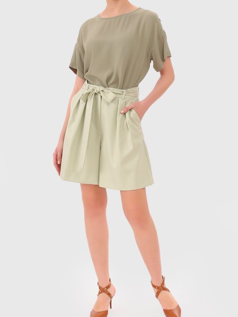 Бирюзовые шорты I BLUES: фото 1 - Invogue