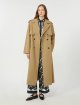 Темно-синие брюки WEEKEND MAX MARA из чистого шелка: фото 1 - Invogue