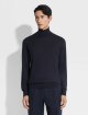 Темно-синій светр ZEGNA з кашеміру та шовку: фото 3 - Invogue