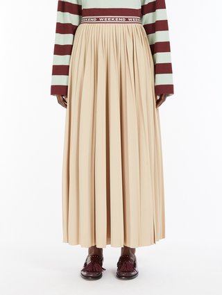 Бежева спідниця WEEKEND MAX MARA довга: фото 2 - Invogue