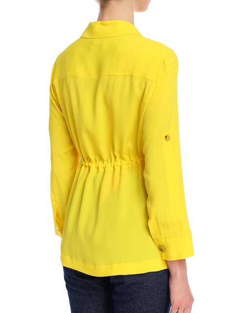 Жёлтая рубашка MARELLA: фото 4 - Invogue