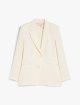Бежевий жакет Max Mara з льону: фото - Invogue