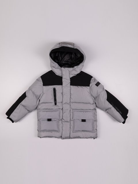 Серая куртка IL GUFO: фото - Invogue