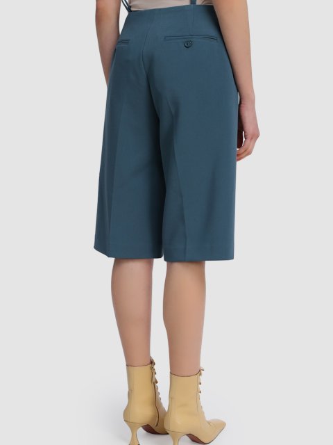 Зелёные шорты PUSHBUTTON: фото 4 - Invogue