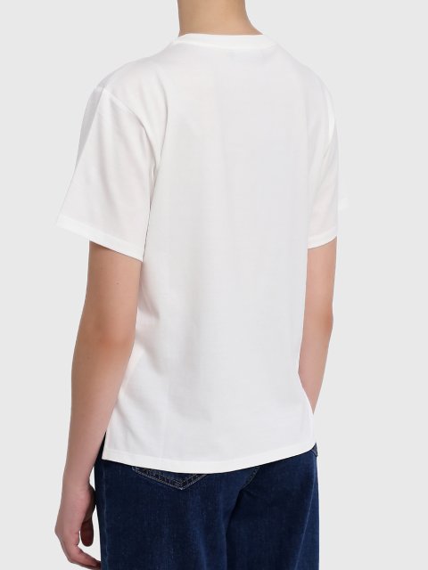 Біла футболка WEEKEND MAX MARA : фото 3 - Invogue