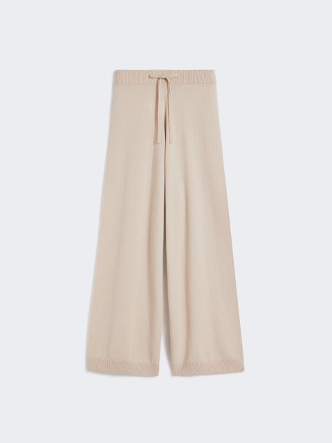 Кремові брюки WEEKEND MAX MARA з вовни та кашеміру: фото - Invogue
