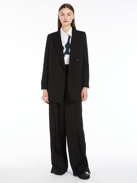 Чорний жакет MAX MARA з кашеміру та мохеру: фото 3 - Invogue