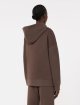 Шоколадне худі MAX MARA з суміші бавовни: фото 3 - Invogue
