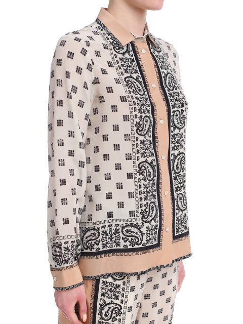 Кремова сорочка WEEKEND MAX MARA : фото 3 - Invogue