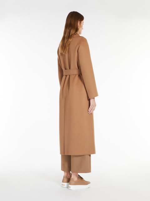 Темно-бежеве пальто MAX MARA з вовни: фото 3 - Invogue