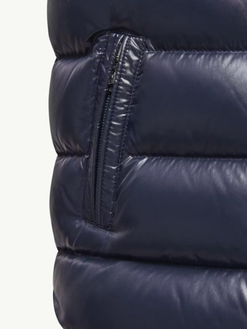 Темно-синій жилет MONCLER ENFANT : фото 3 - Invogue